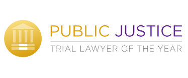 DiCello Levitt Trial Team Members Robert “Bobby” DiCello, Mark DiCello, and Justin Hawal Win Public Justice’s 2021 “Trial Lawyer of the Year” Award