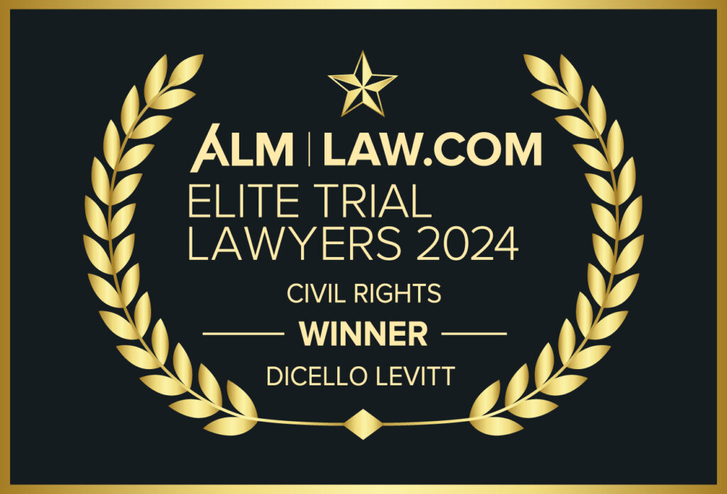 DiCello Levitt Named Civil Rights Firm of the Year by The National Law Journal