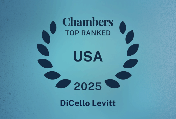 Image about DiCello Levitt Earns Continued Recognition in 2025 Chambers 