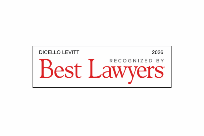 Image about DiCello Levitt Attorneys Named to 2026 Best Lawyers and Ones