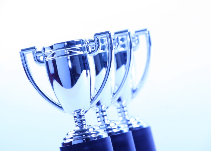 Three trophies for Crain’s Cleveland Business’ 2026 list of Notable Leaders in Accounting, Consulting & Law awards announcement